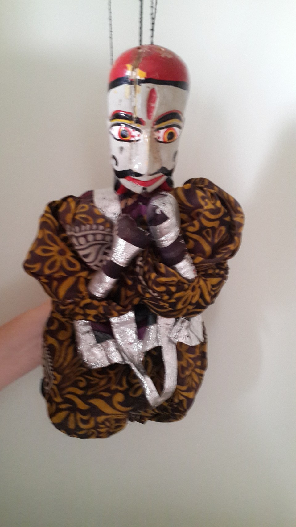 Michael disguised as a Rajput