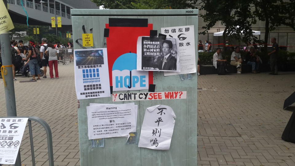 CY Leung is the head of the governing Legislative Council...