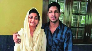 Anshida and Gautham, in the Indian Express Nation online edition if November 12.